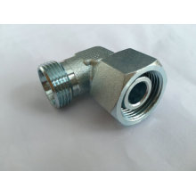 DIN Fitting Elbow Metric Male to Metric Female Hydraulic Nipple